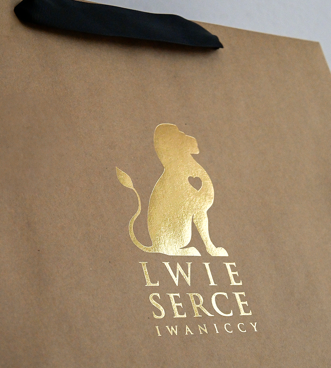 Torba Lwie Serce - Detal Torba Lwie Serce - Detal